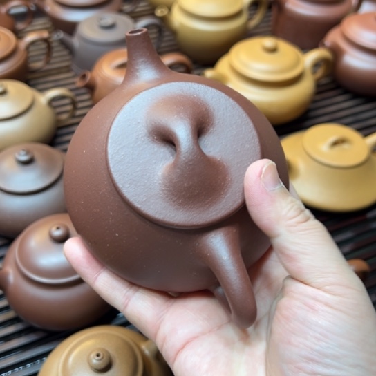 紫砂茶壶天*阔宜兴紫砂壶