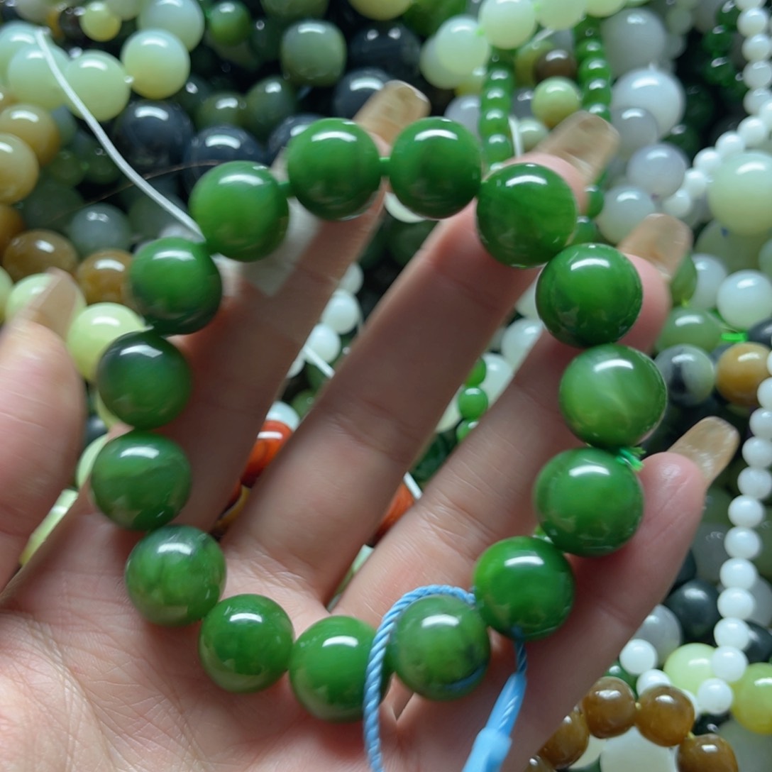 和田玉手链未镶嵌