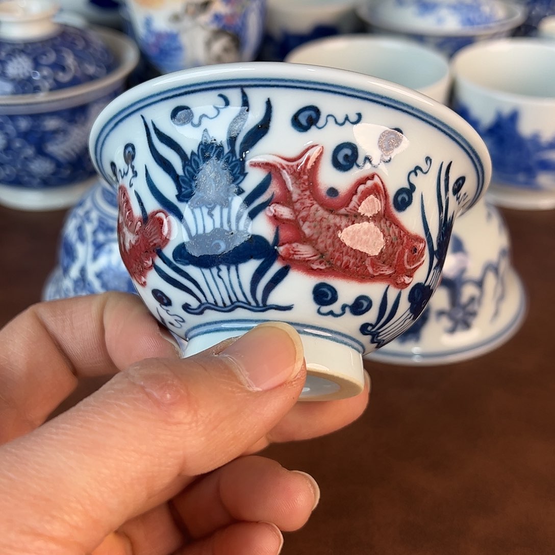 杯景德镇全手工手绘陶瓷