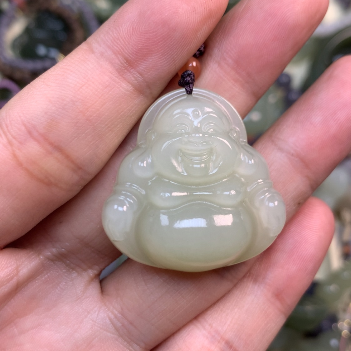 【闪购商品】颈饰未镶嵌和田玉九**9