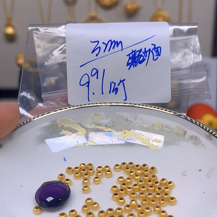 紫晶颈饰银S925镶嵌紫晶925镶嵌31