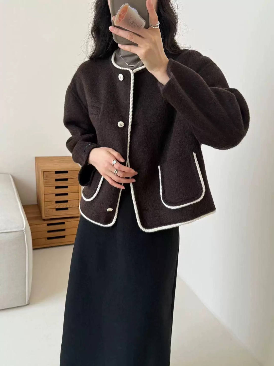 编号61到127双面羊绒大衣羊毛大衣直播快来捡漏网红春季新款