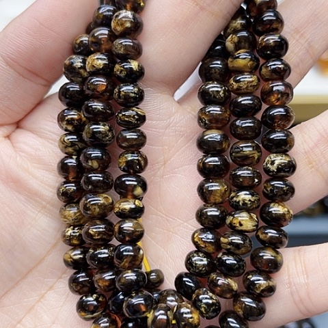 琥珀颈饰未镶嵌琥珀7