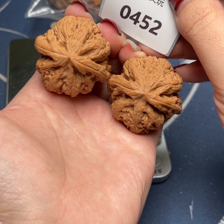 文玩核桃把件粗筋39