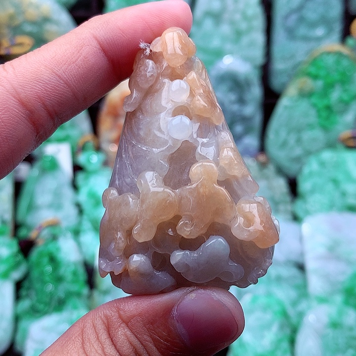 翡翠吊坠(不含链)未镶嵌