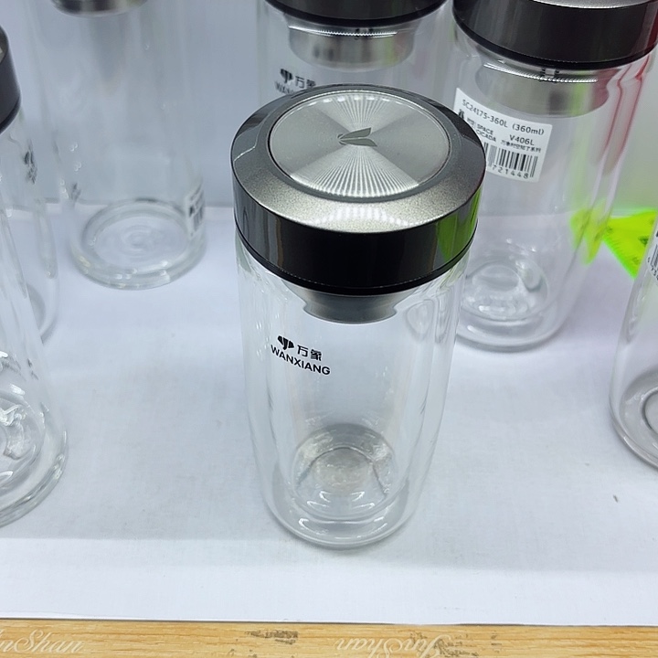 万象品牌双层玻璃杯V405