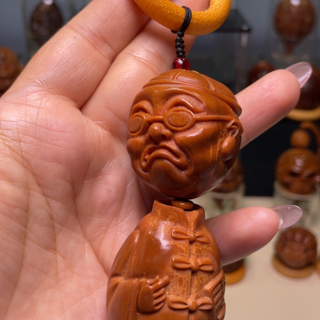 橄榄核手串/手链账房先生竹环一套