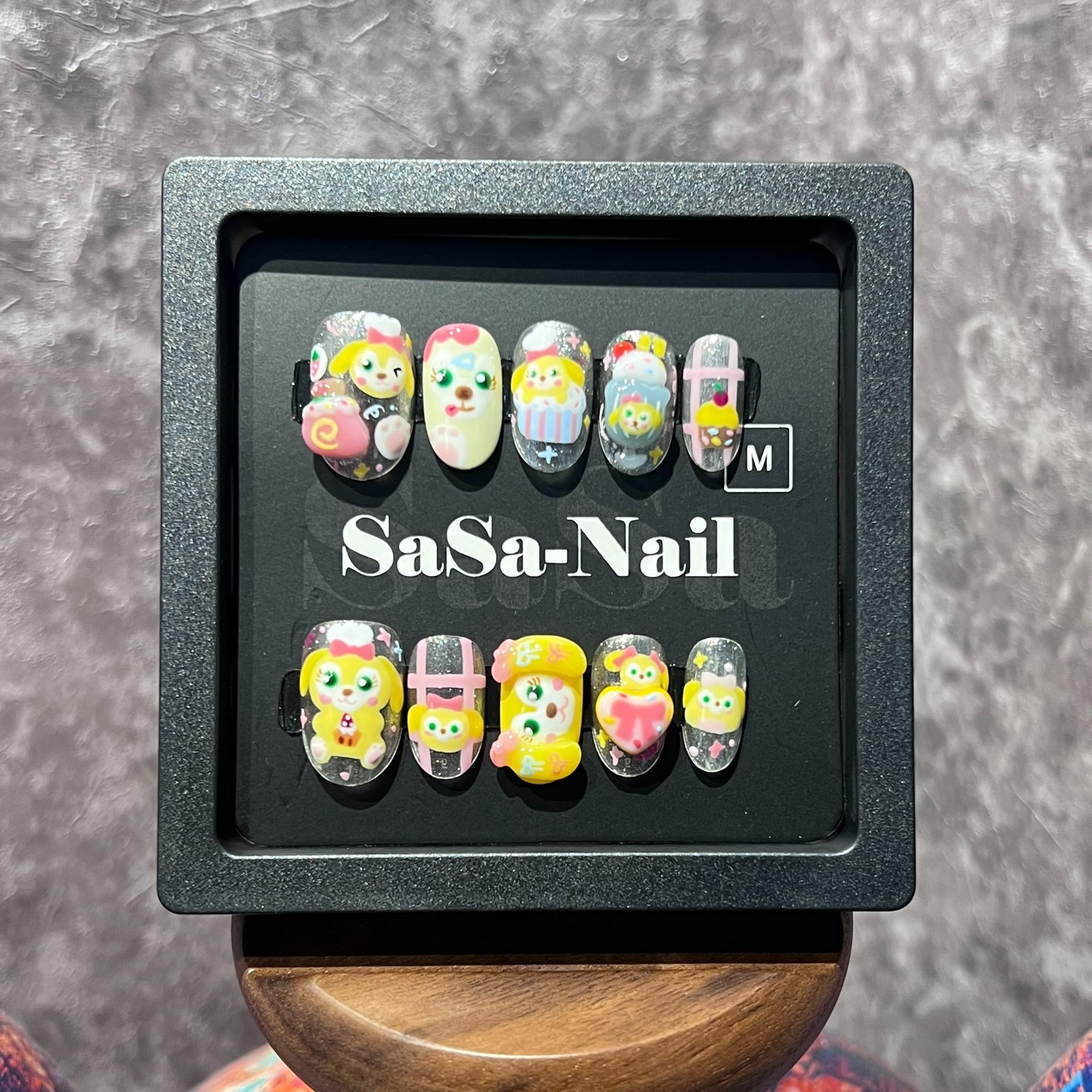 221✓SaSaNail 纯手工高端定制穿戴甲