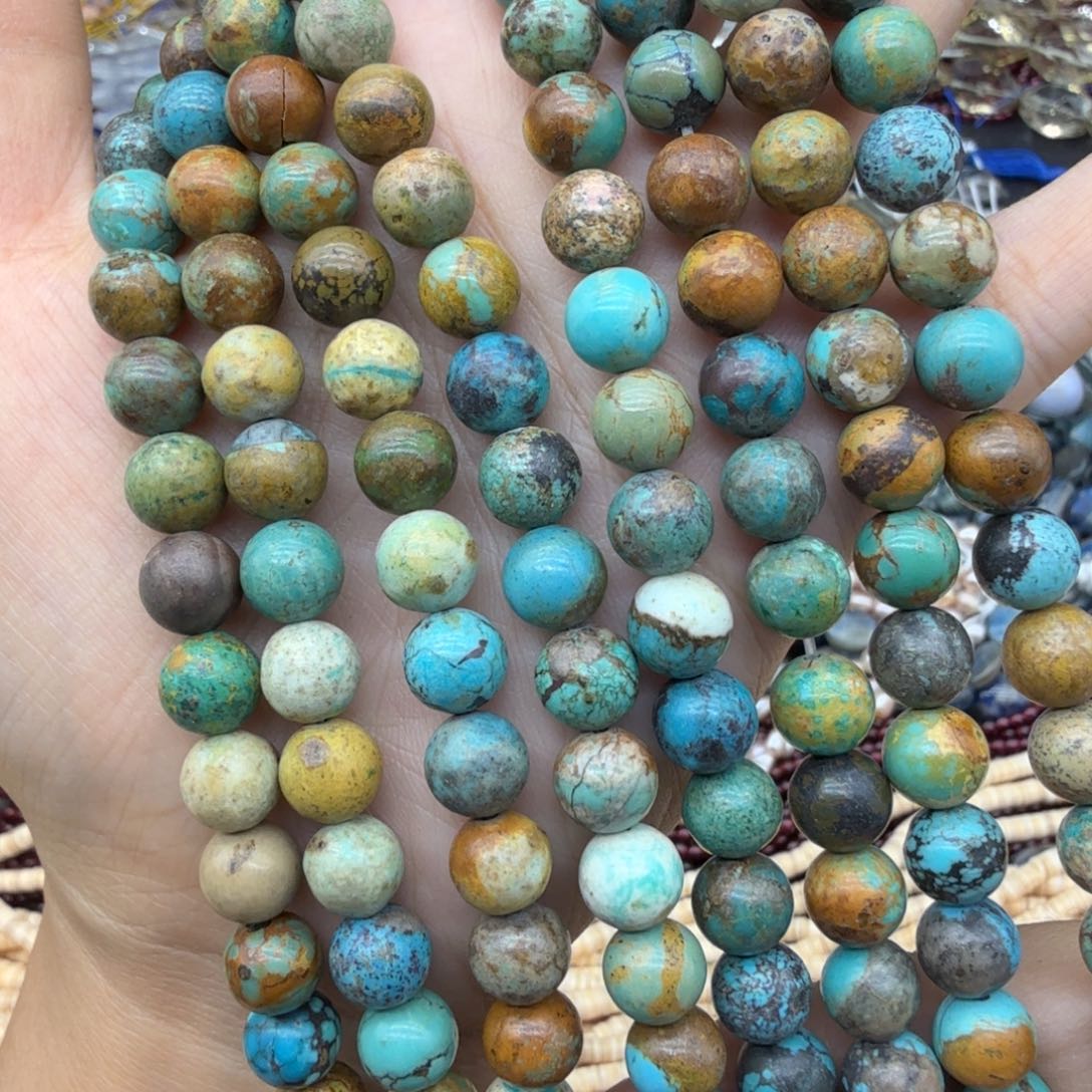 水晶珠宝半成品未镶嵌卡8原矿一条