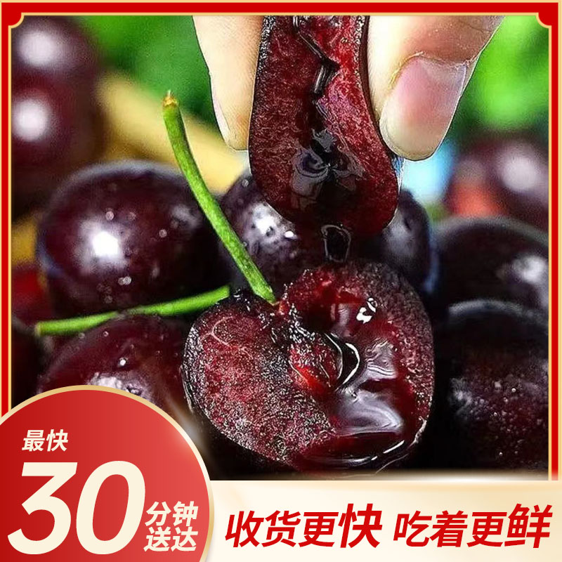 【小时达】xx智利进口拉宾斯车厘子 【J-4JD】2-5斤装 脆甜多汁 坏果包赔