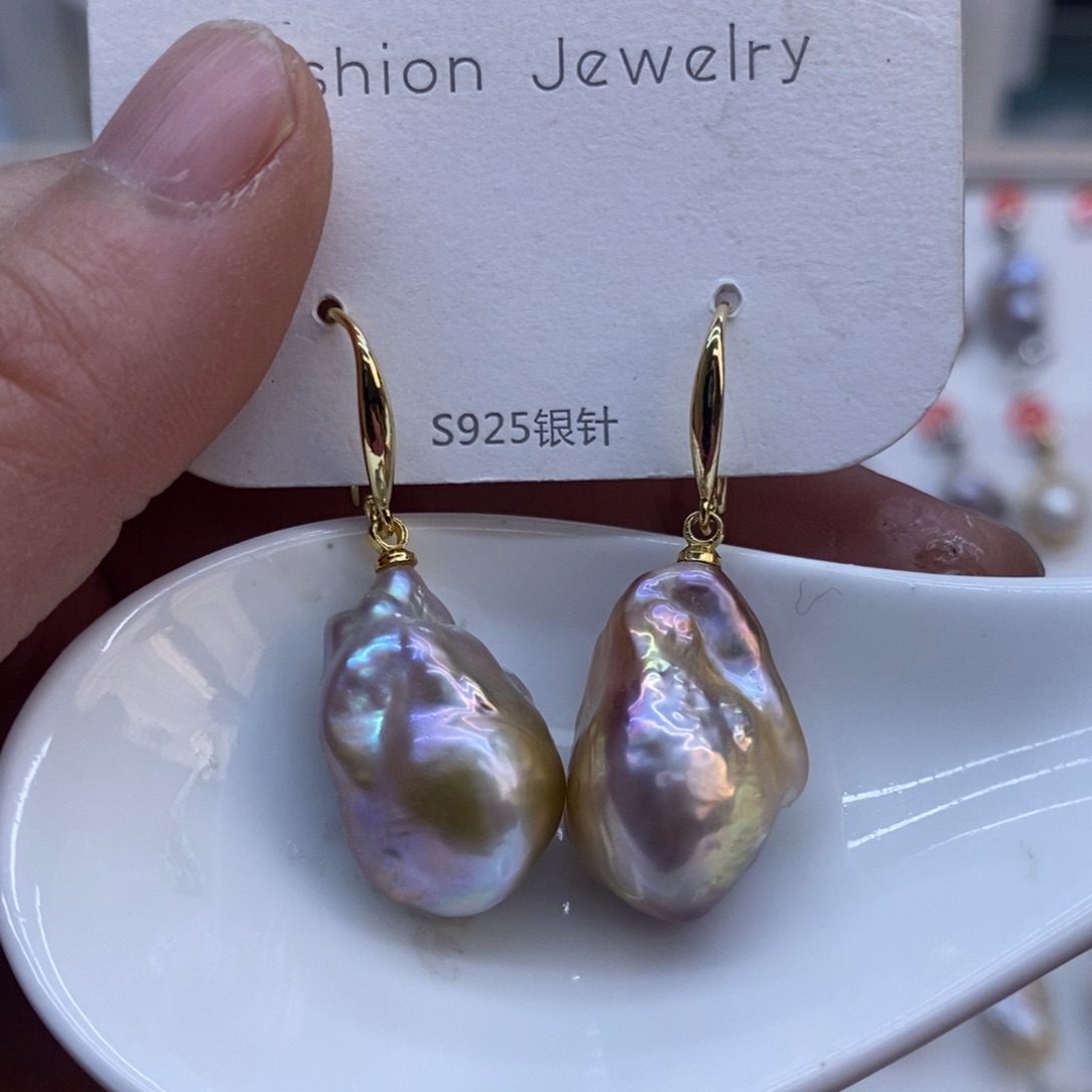 未镶嵌美丽哦哦哦淡水珍珠