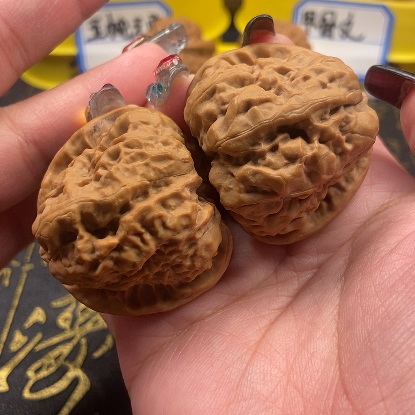 【闪购商品】文玩核桃把件又**秋蛤蟆