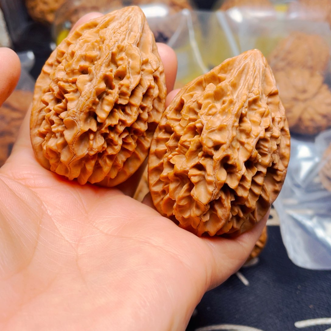 吊坠文玩核桃老鼠一对