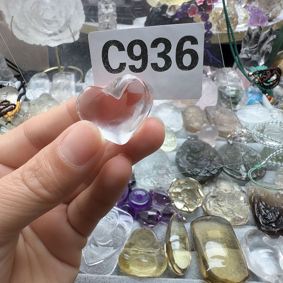 水晶吊坠未镶嵌水晶936