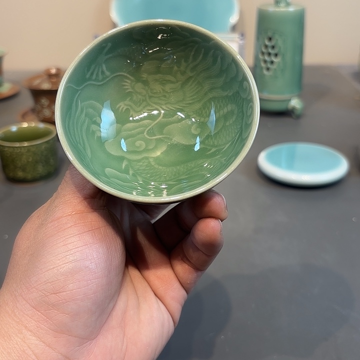 瓷片龙泉青瓷福利青瓷