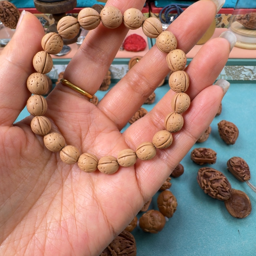橄榄核手串/手链核潮核雕手工制作