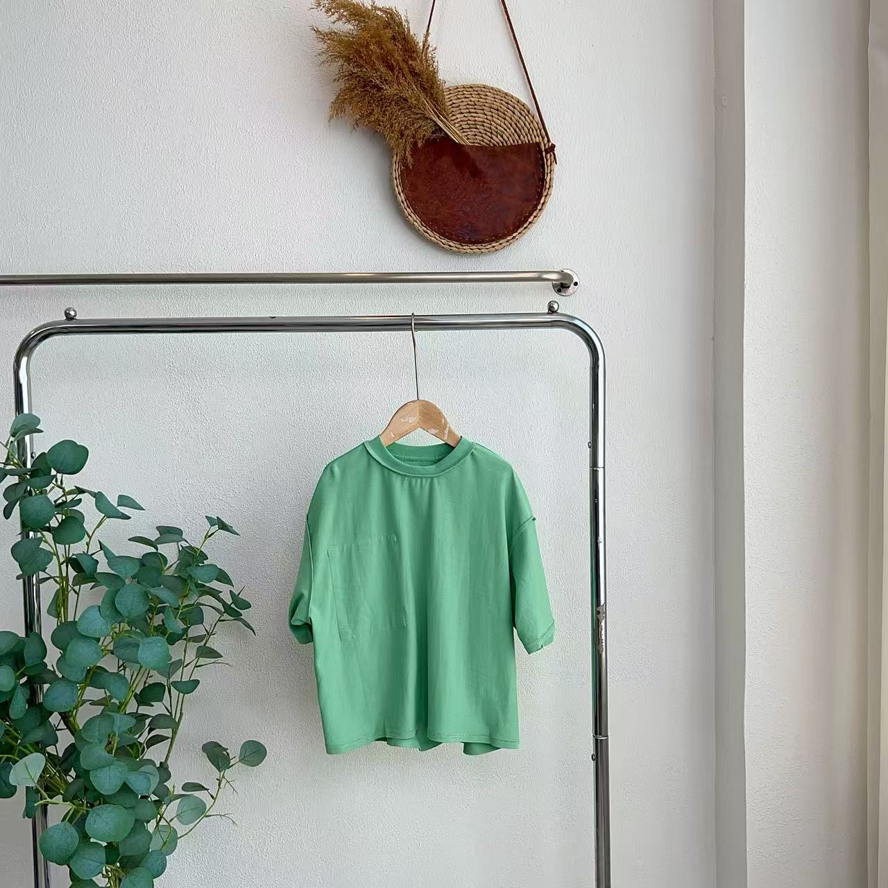 3279蛋玉石绿短袖T恤