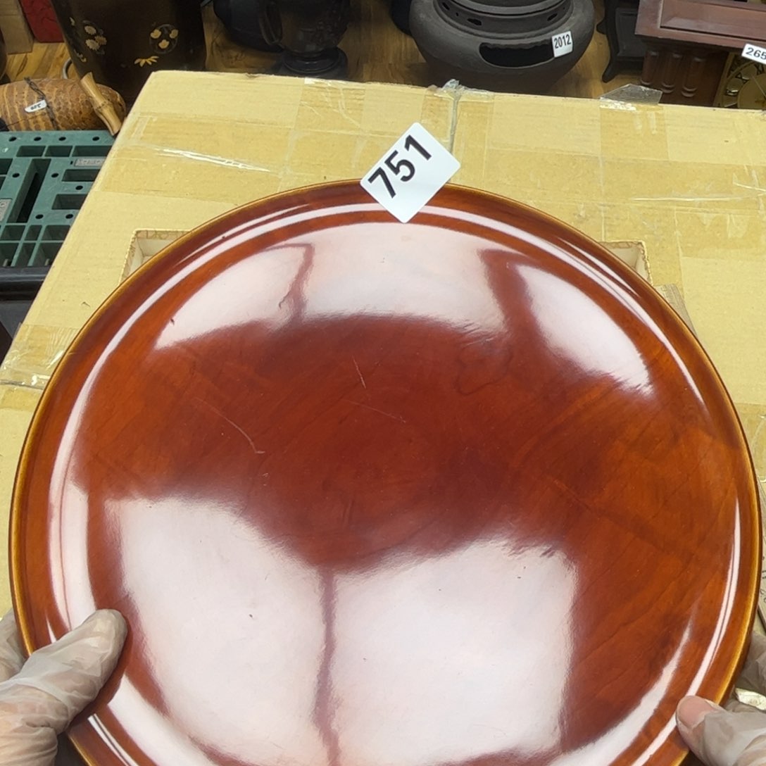 瓷片摆件工艺品摆件666 
