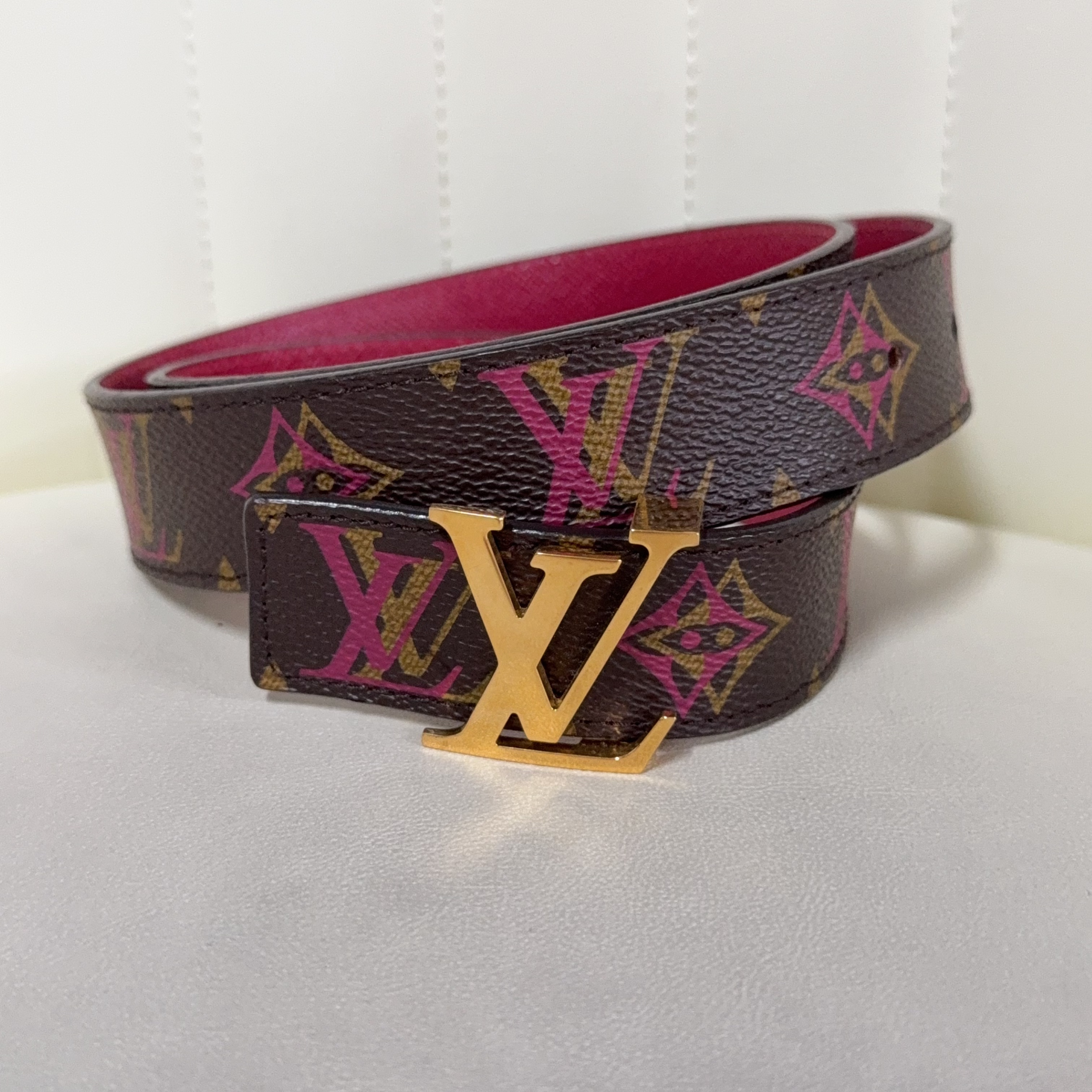 95新 LouisVuitton/路易威登 路易威登老花百搭腰带