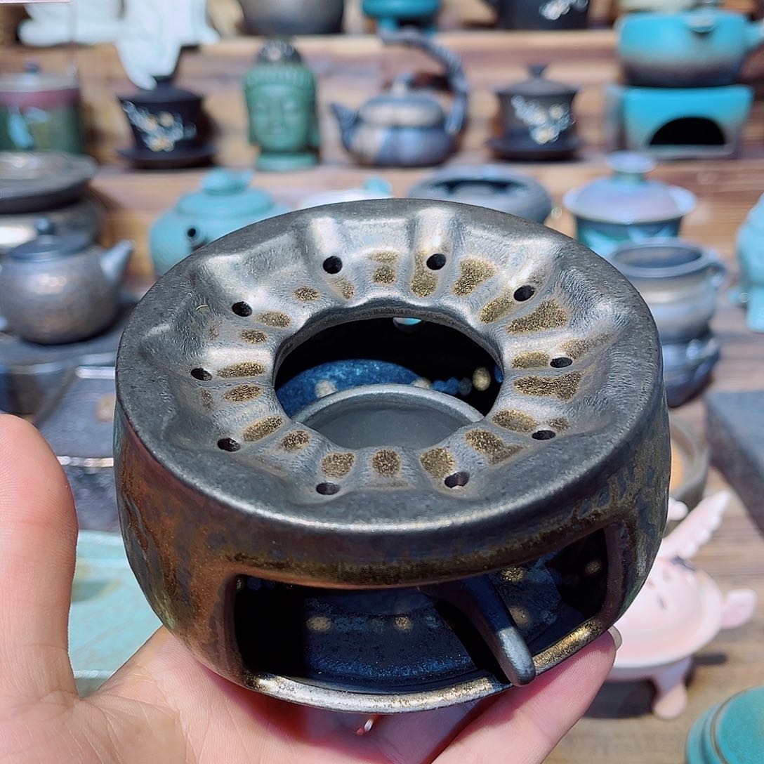 陶瓷香炉茶具摆件