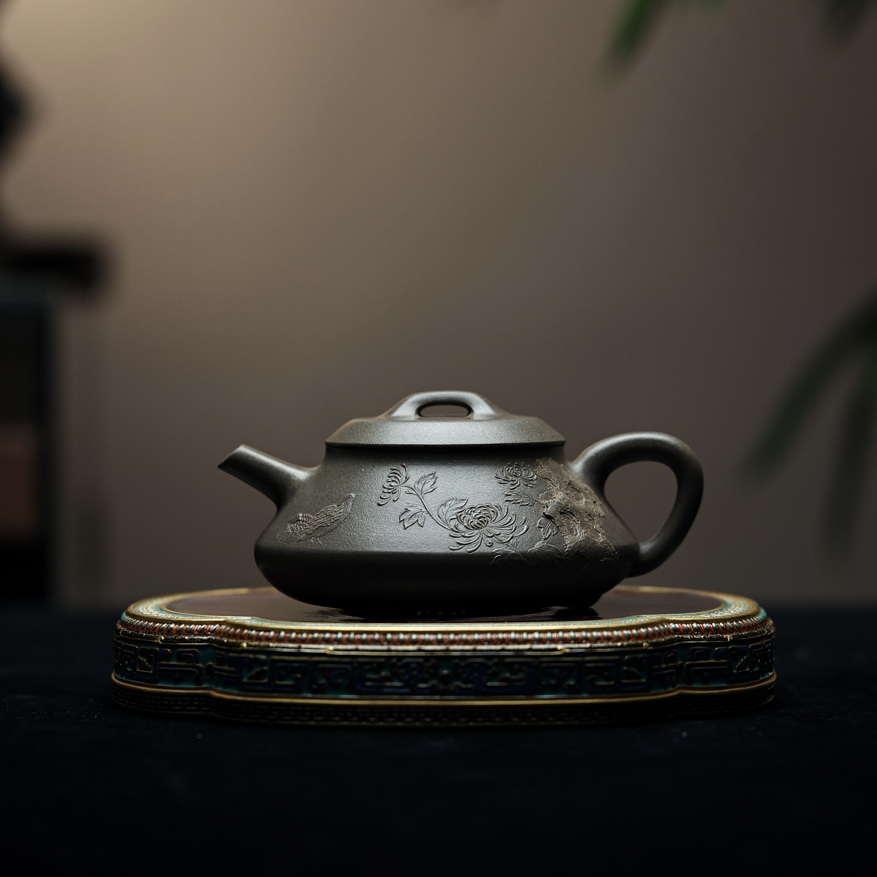 石寿双安 宋雨蓉【玉成础瓢】180cc 青段 