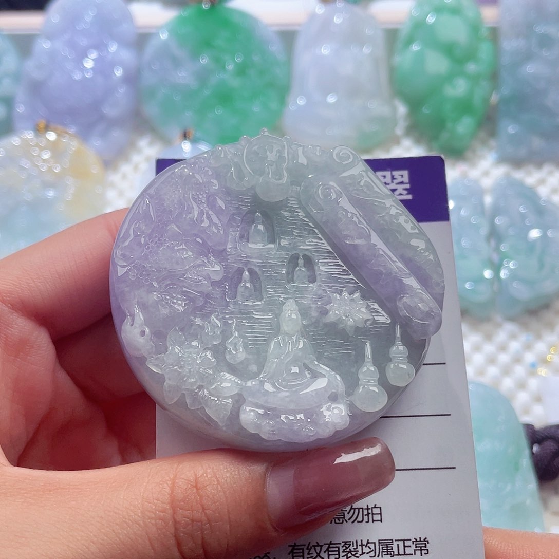 颈饰未镶嵌翡翠翡翠