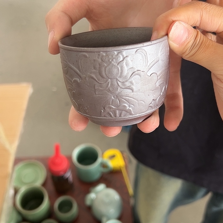 小米茶器龙泉青瓷