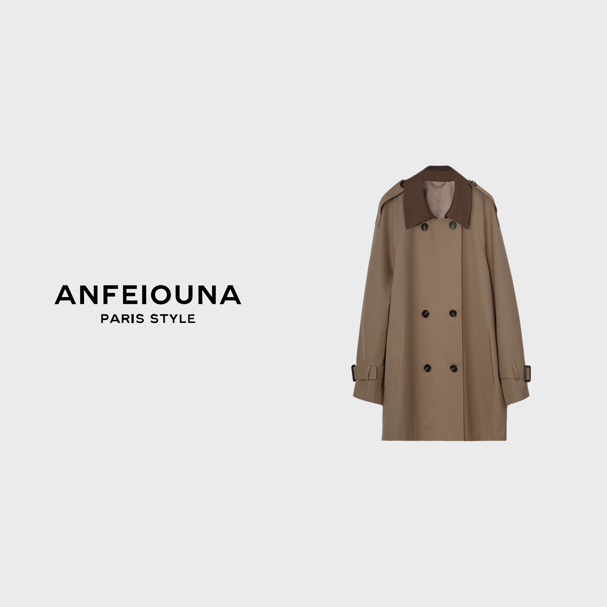 2025新款英伦风曼城旧事经典中长款风衣女士1566