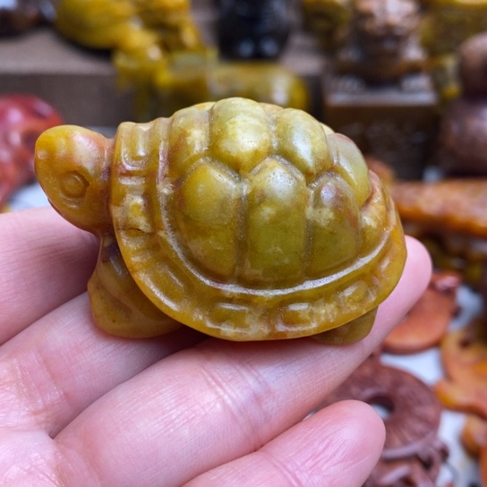 蛇纹石玉未镶嵌颈饰132