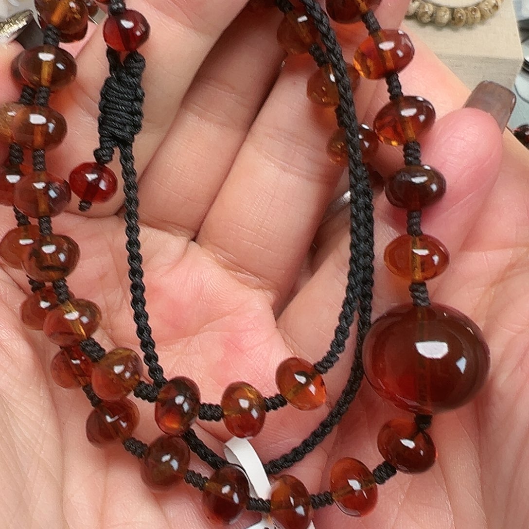 琥珀未镶嵌裸石抚顺琥珀30091十七