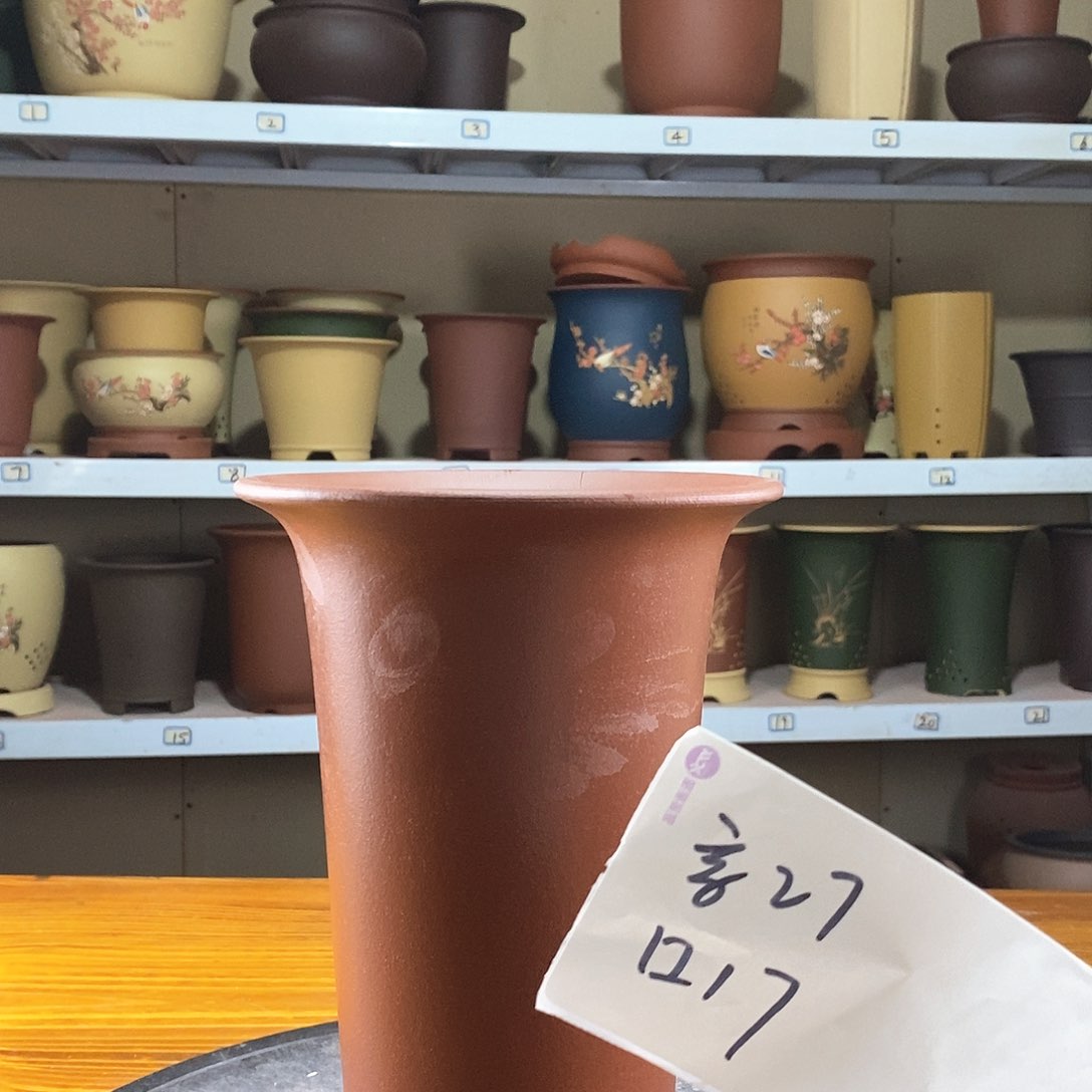 紫砂花盆紫砂兰花盆76