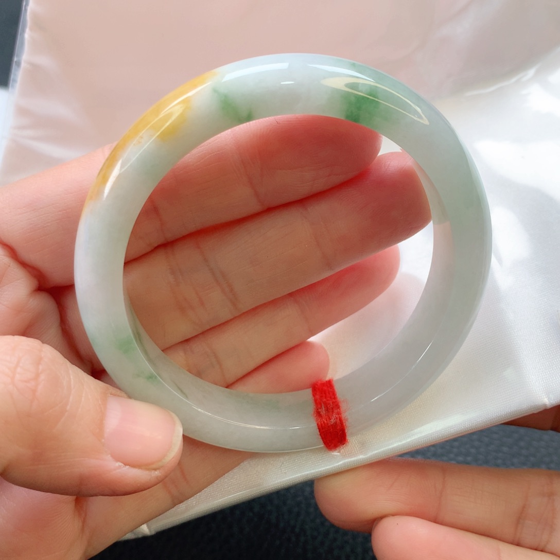 翡翠手镯未镶嵌54正