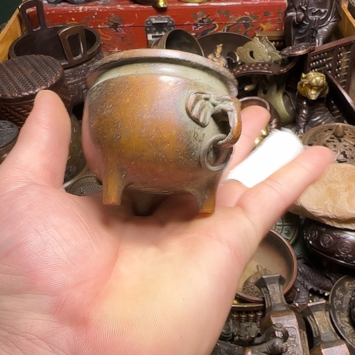 铜材质文玩摆件装饰