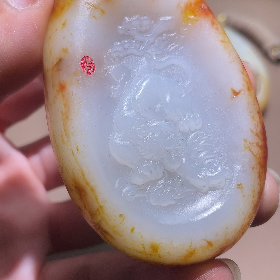 和田玉颈饰未镶嵌Z6