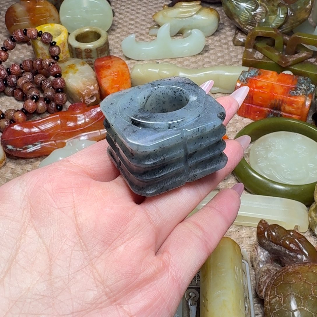 白玉菩提吊坠挂件