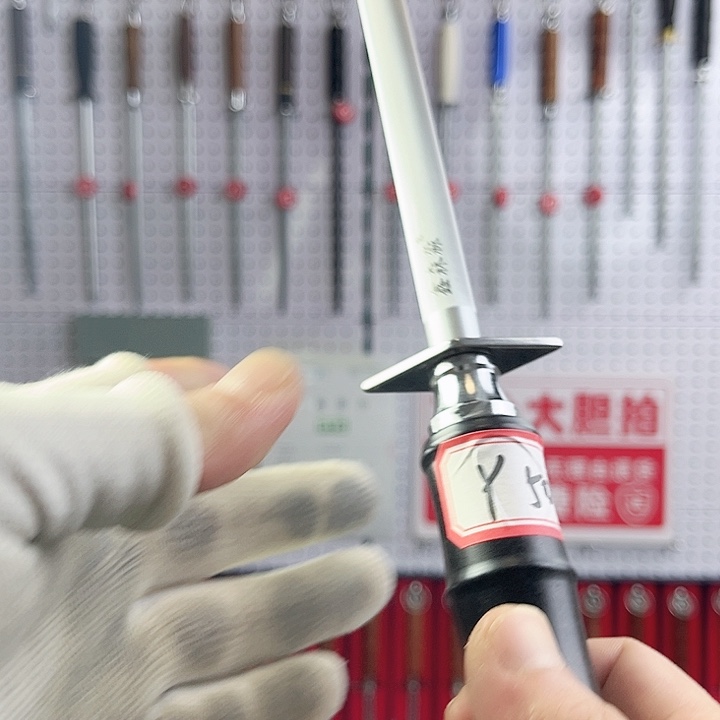 黑檀细纹商用磨刀棒050