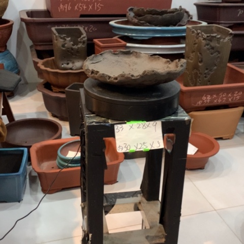 紫砂花盆手工的异型盆