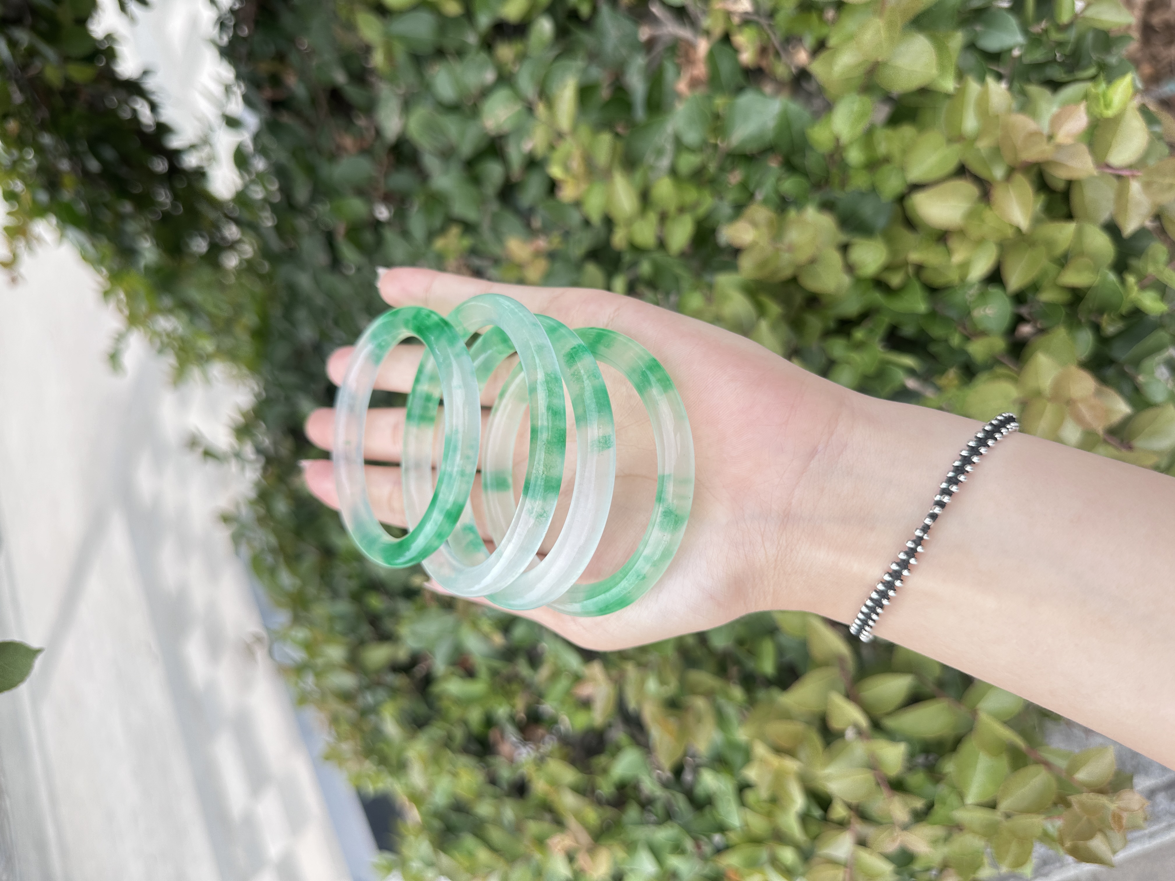 小珂专属 细条手镯【高货冰冰翠】时尚显白