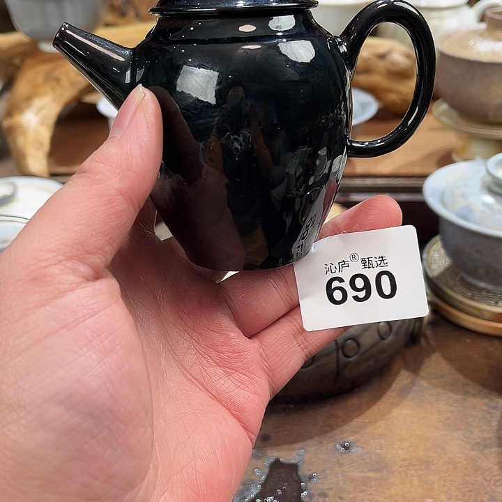 沁庐柴窑古法柴烧全手工茶具