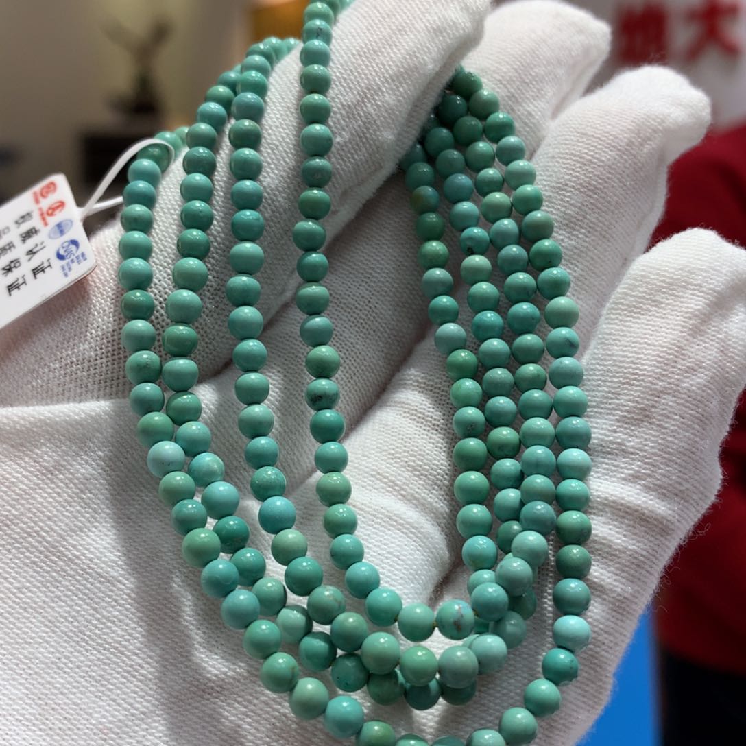 绿松石长链未镶嵌