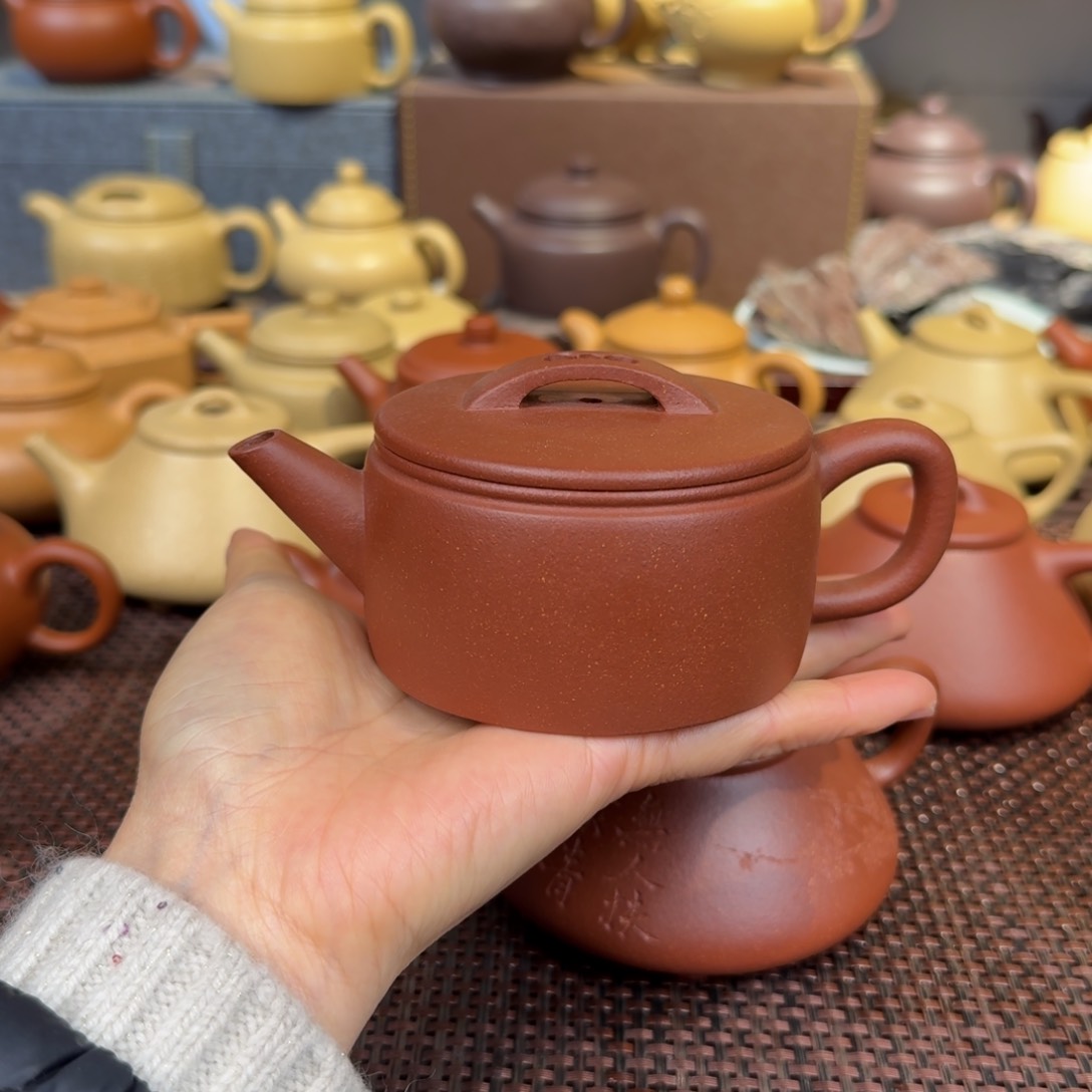 段泥茶壶降坡185毫升左右
