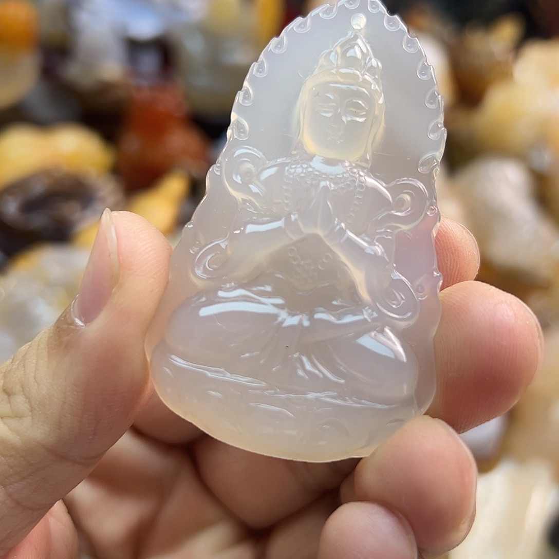 玛瑙/玉髓未镶嵌颈饰