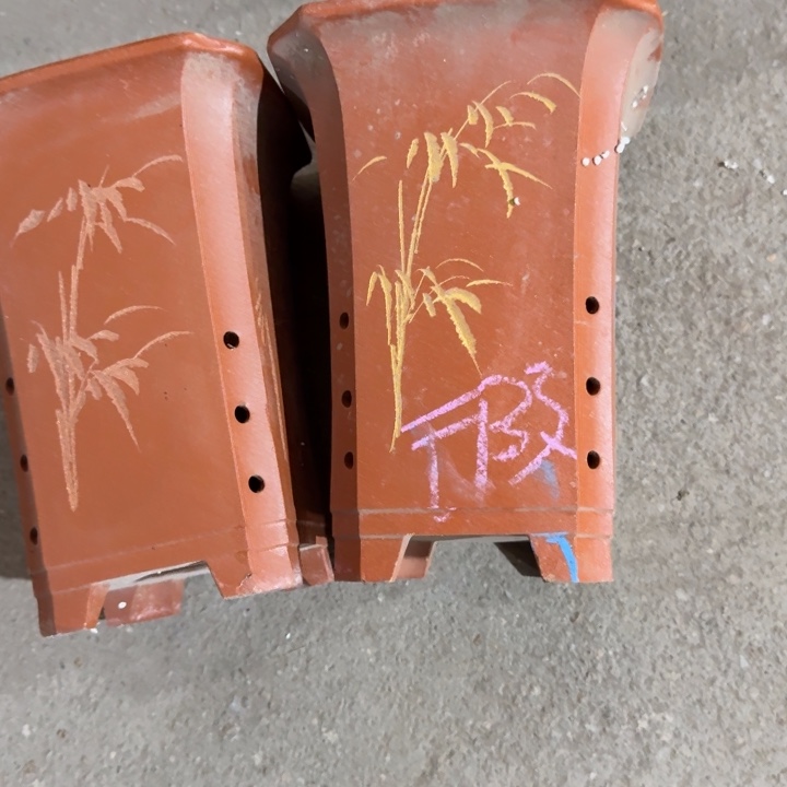 紫砂花盆 高度22口径16