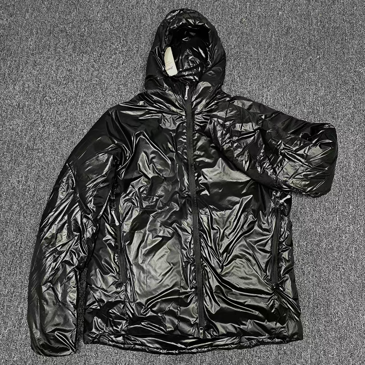 原单外贸小胡户外连帽轻量化保暖棉服男女同款