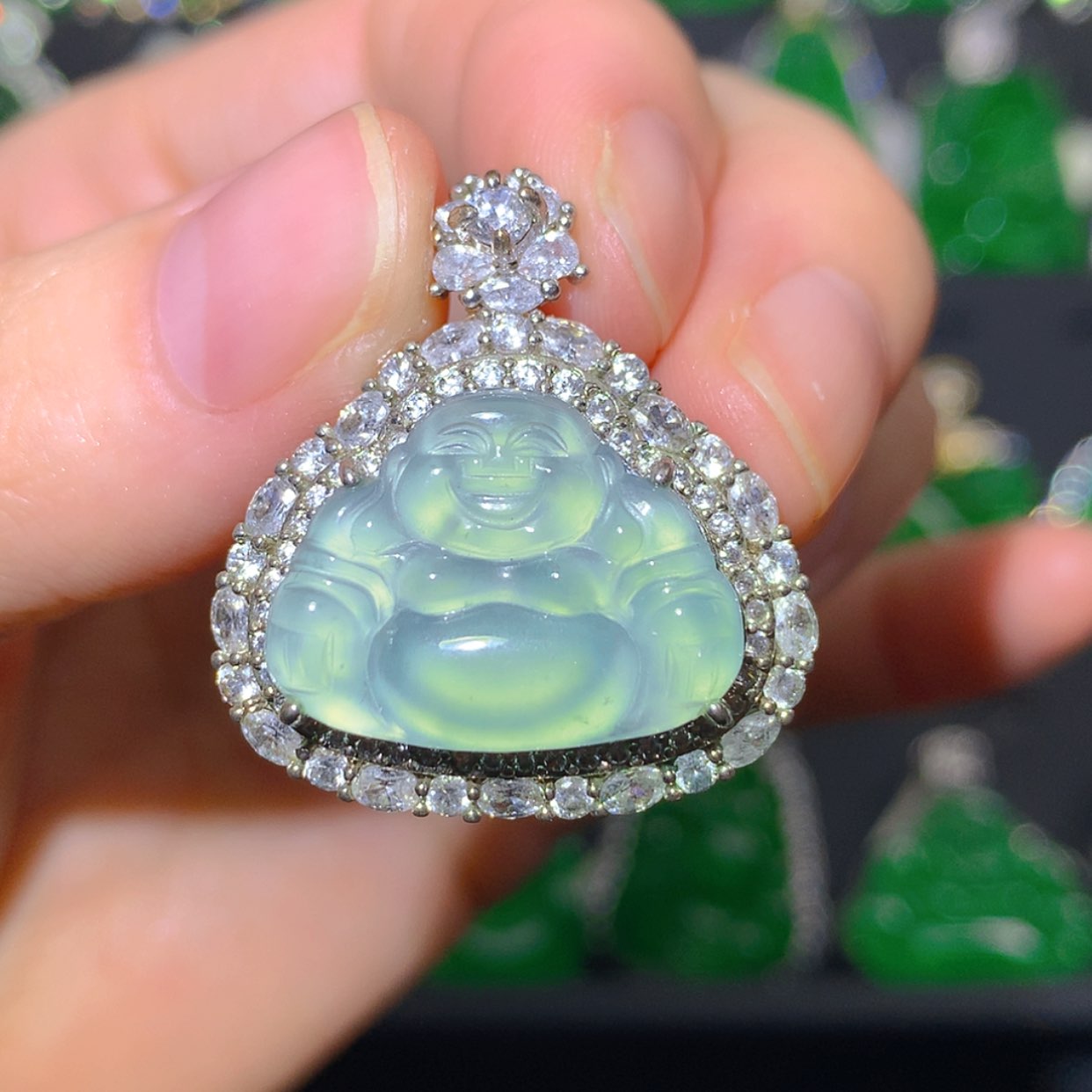 【闪购商品】翡翠未镶嵌吊坠(不含链)