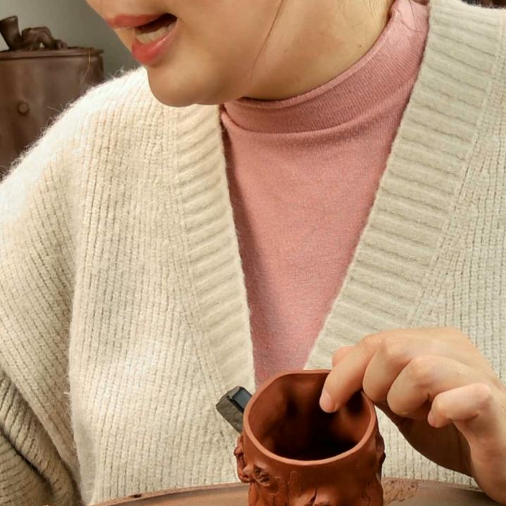 茶壶紫砂全手工制作的话，全手