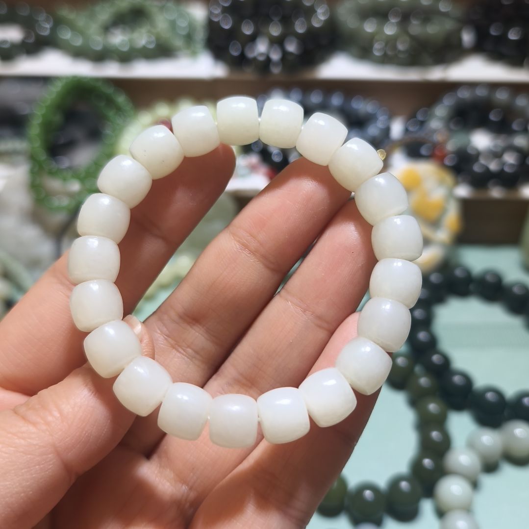 和田玉手链未镶嵌