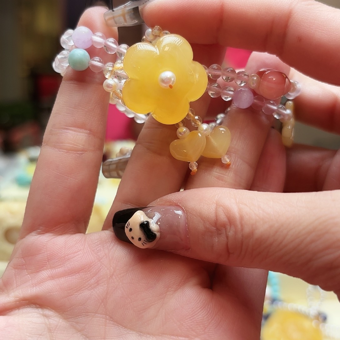 琥珀手链未镶嵌琥珀