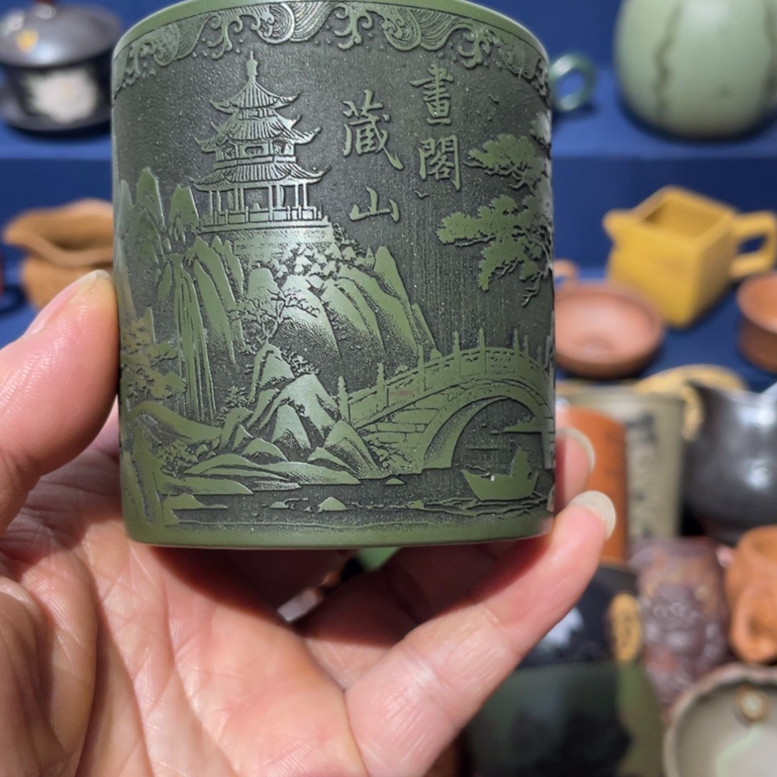 原矿紫砂手工主人杯