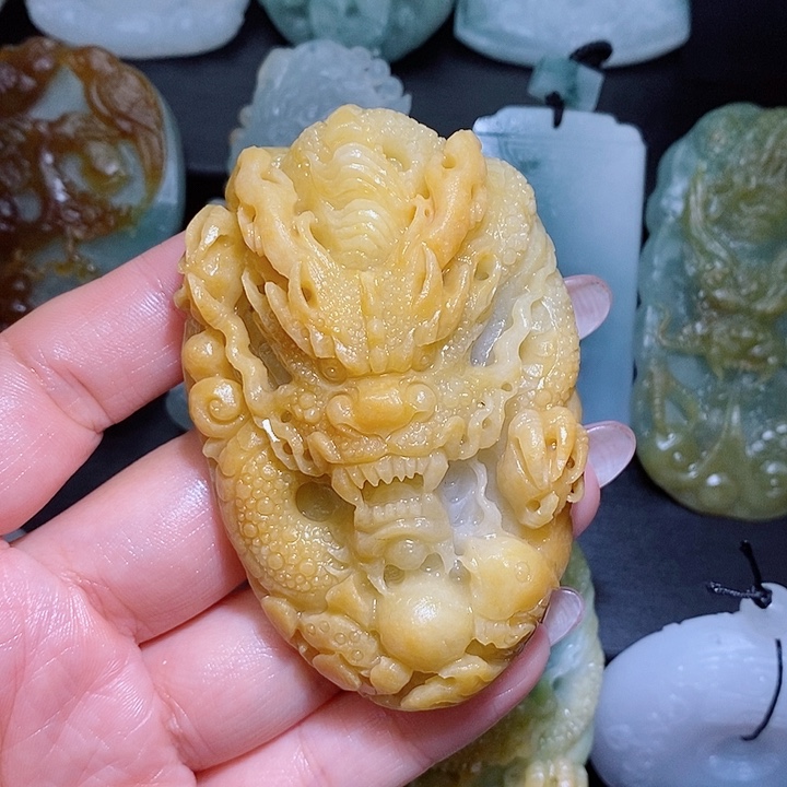 缘***堂定制翡翠未镶嵌翡翠